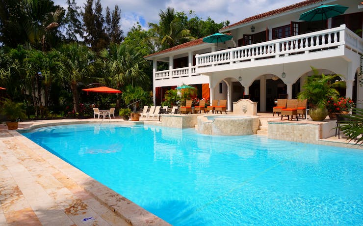 what to plant around your pool